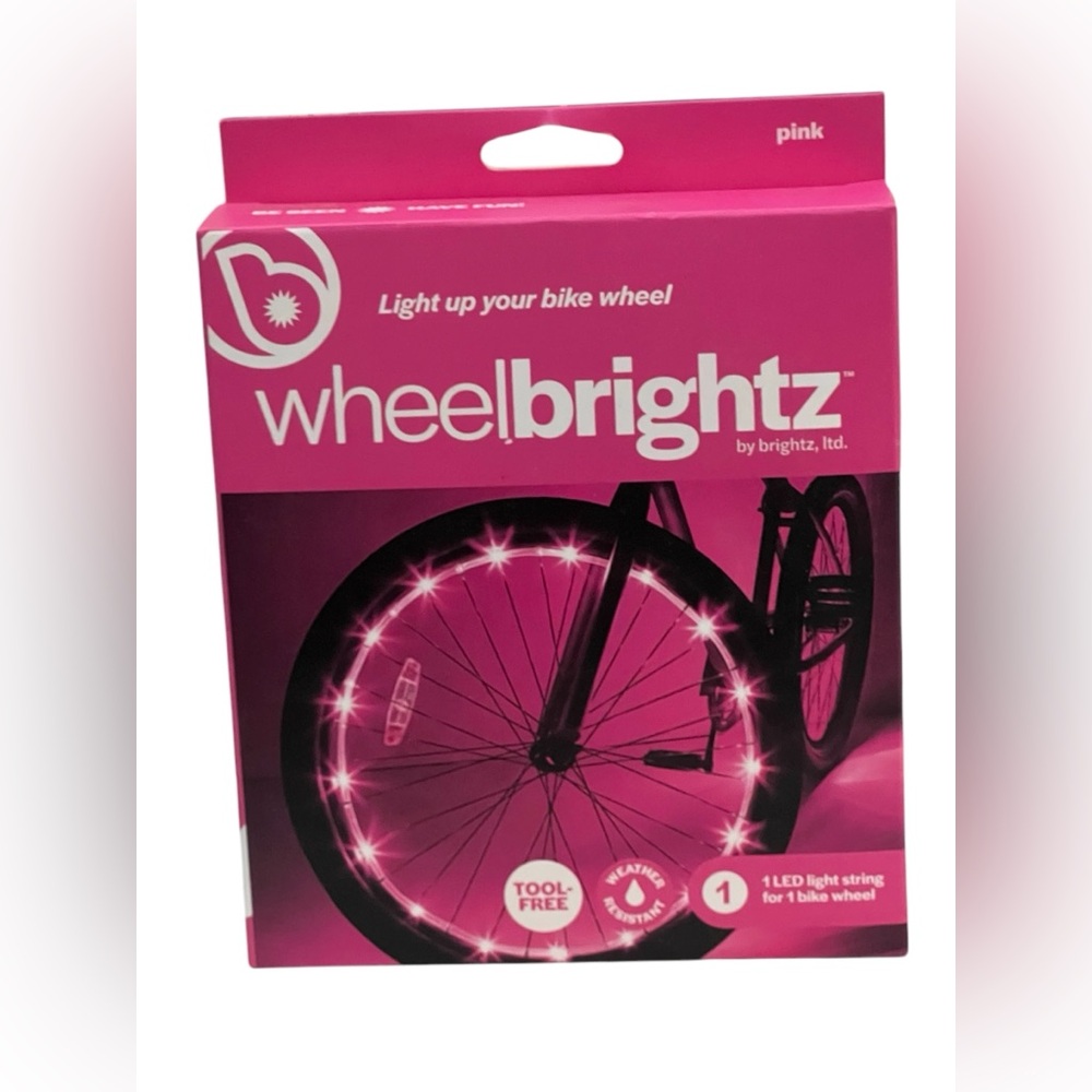 Wheel Brightz  Pink Light up your bike wheel